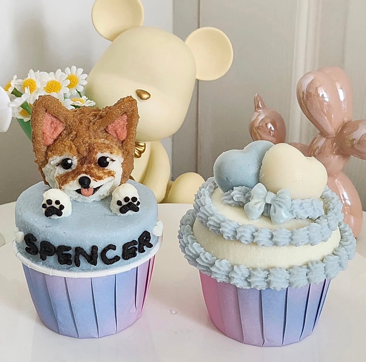 2pc Cupcake Set